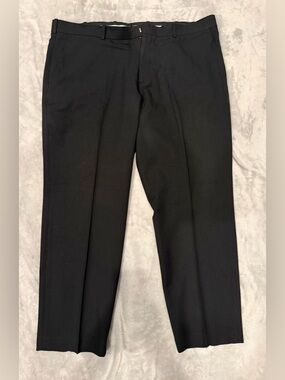 Perry Ellis Black Modern Fit Dress Pants